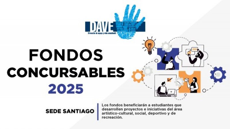 Postula a los Fondos Concursables 2025 de la DAVE