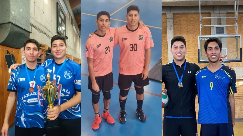 Los estudiantes del mes: Ian y Benjamín Fernández, los hermanos unidos por el Voleibol