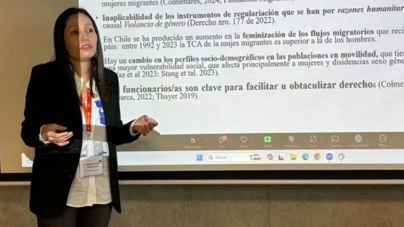 Académica de Ciencia Política participó en destacado congreso realizado en Colombia