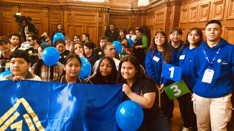 Estudiantes y docentes de Arquitectura guían Día de los Patrimonios de Niñas, niños y adolescentes