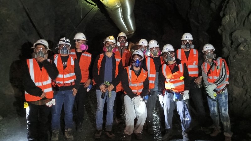 Completa visita a la IV Región de Coquimbo realizaron estudiantes de Ingeniería Civil en Minas