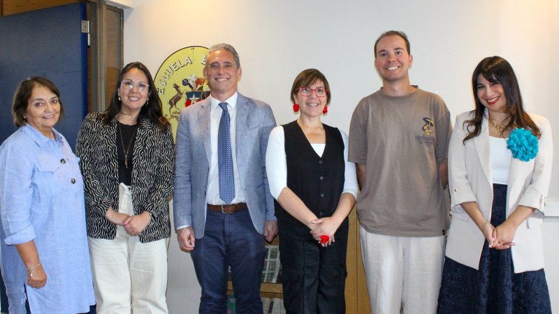 Vicerrector de la Universidad de Alcalá visitó la Facultad de Educación