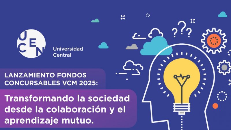 XII Versión Fondos concursables VCM 2025 “Transformando la Sociedad desde la colaboración y el aprendizaje mutuo”